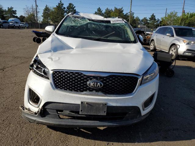 5XYPGDA39GG153121 - 2016 KIA SORENTO LX WHITE photo 5