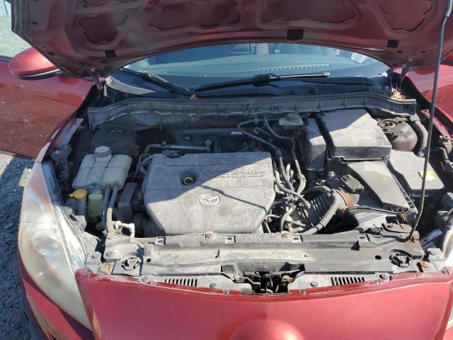 JM1BL1SF1A1219259 - 2010 MAZDA 3 I წითელი ფოტო 11