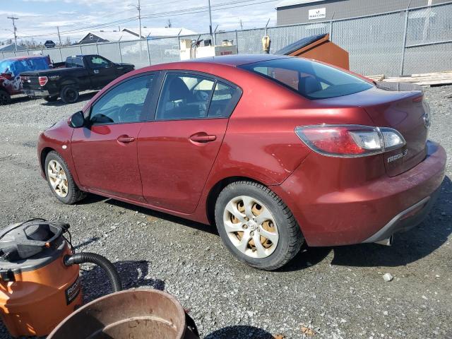 JM1BL1SF1A1219259 - 2010 MAZDA 3 I წითელი ფოტო 2