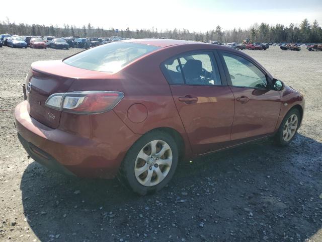 JM1BL1SF1A1219259 - 2010 MAZDA 3 I წითელი ფოტო 3