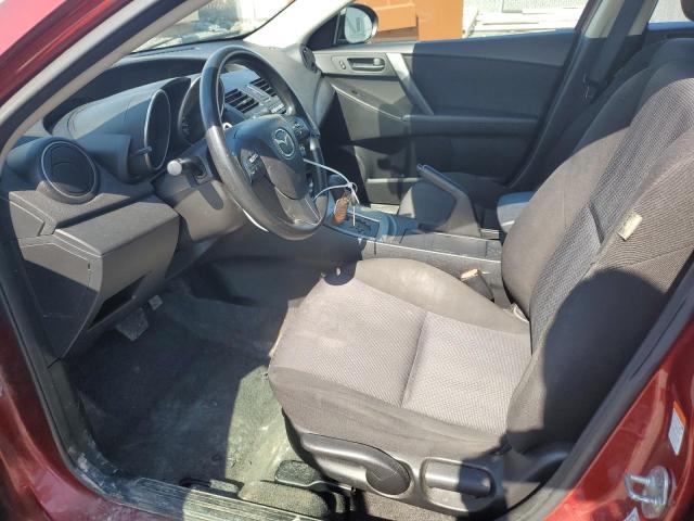 JM1BL1SF1A1219259 - 2010 MAZDA 3 I წითელი ფოტო 7