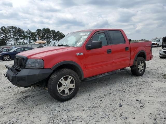 1FTPW14514KD28336 - 2004 FORD F150 SUPERCREW RED photo 1