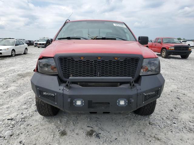 1FTPW14514KD28336 - 2004 FORD F150 SUPERCREW RED photo 5