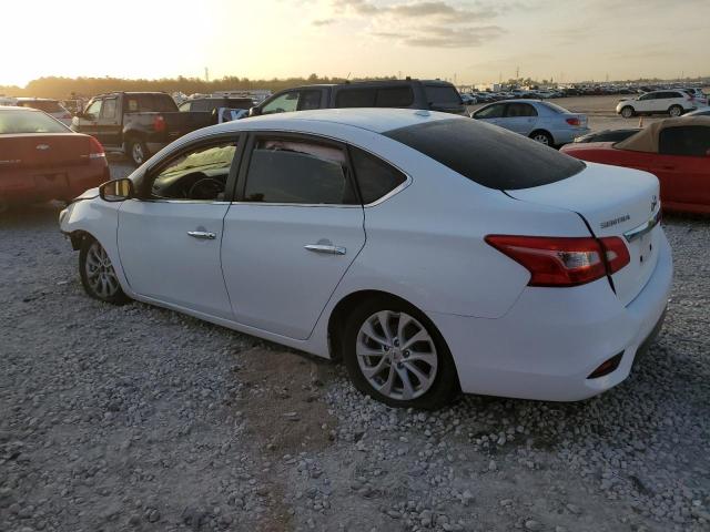 3N1AB7AP0KY279772 - 2019 NISSAN SENTRA S WHITE photo 2