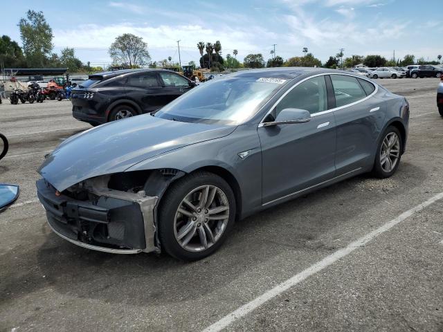 5YJSA1CNXCFP03209 - 2012 TESLA MODEL S GRAY photo 1