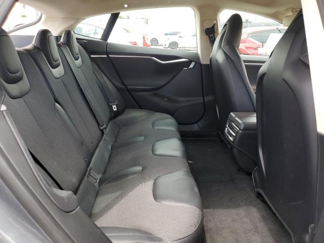 5YJSA1CNXCFP03209 - 2012 TESLA MODEL S GRAY photo 10