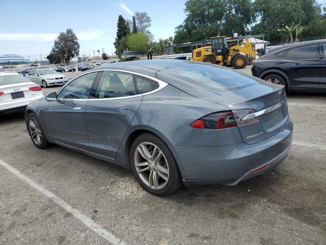 5YJSA1CNXCFP03209 - 2012 TESLA MODEL S GRAY photo 2