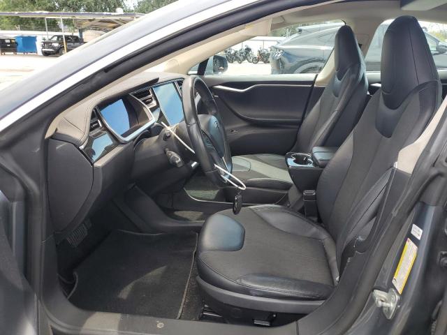 5YJSA1CNXCFP03209 - 2012 TESLA MODEL S GRAY photo 7