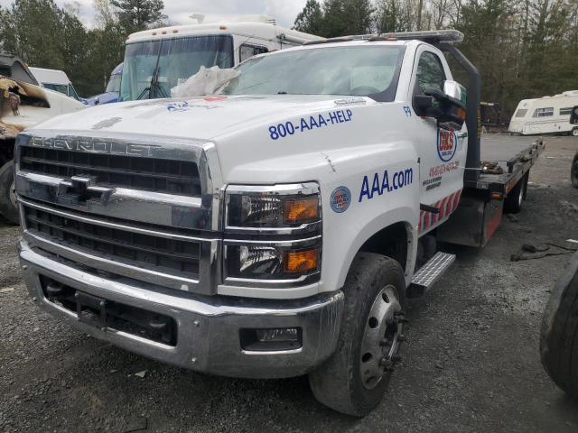 1HTKHPVM0PH687050 - 2023 CHEVROLET SILVERADO MEDIUM DUTY WHITE photo 1
