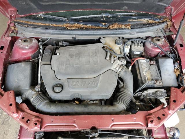 1G1ZE5E79BF274561 - 2011 CHEVROLET MALIBU LTZ წითელი ფოტო 11