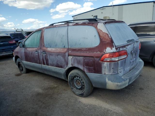 4T3ZF19CX3U519209 - 2003 TOYOTA SIENNA CE MAROON photo 2