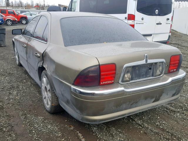 1LNHM87A42Y647327 - 2002 LINCOLN LS  ფოტო 3