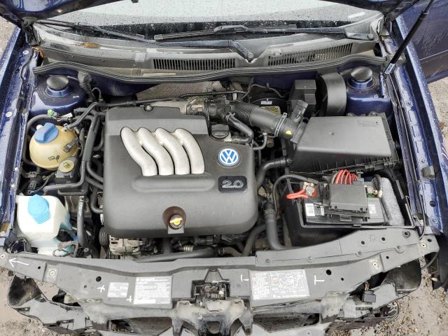 9BWGT21J314024463 - 2001 VOLKSWAGEN GOLF GLS BLUE photo 11