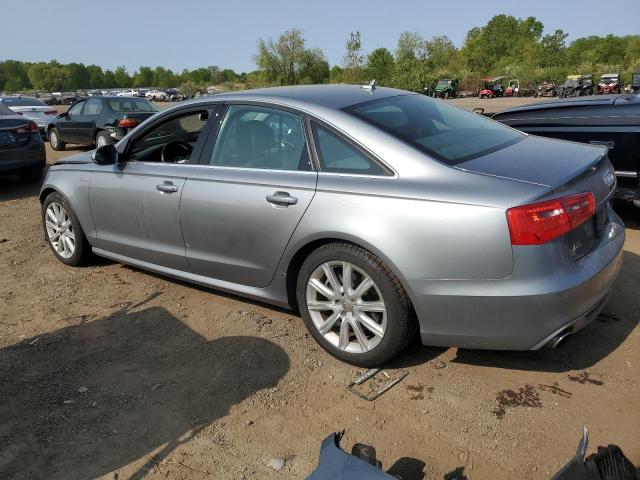 WAUFGAFCXFN009469 - 2015 AUDI A6 PREMIUM PLUS SILVER photo 2