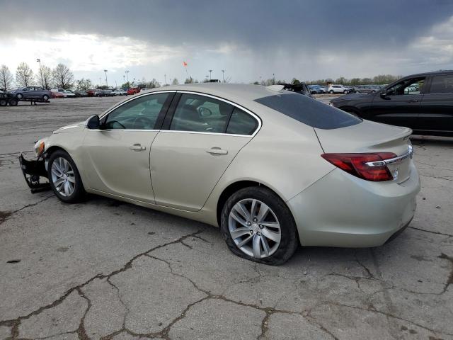 2G4GV5EK6F9127434 - 2015 BUICK REGAL BEIGE photo 2