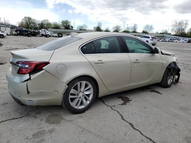 2G4GV5EK6F9127434 - 2015 BUICK REGAL BEIGE photo 3