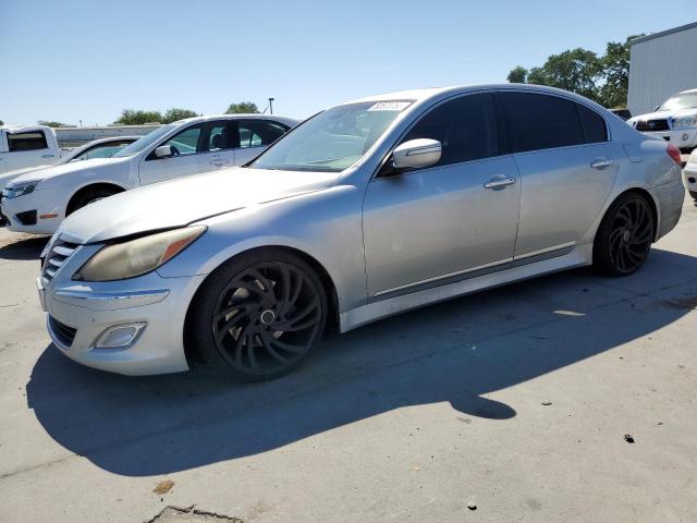 KMHGC4DF9CU162486 - 2012 HYUNDAI GENESIS 4.6L SILVER photo 1