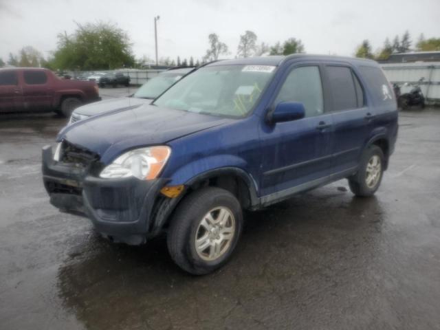 JHLRD78853C013816 - 2003 HONDA CR-V EX BLUE photo 1