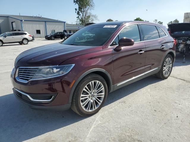 2LMPJ6LP2JBL48065 - 2018 LINCOLN MKX RESERVE Շագանակագույն լուսանկար 1