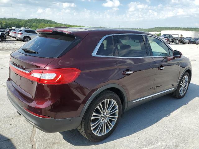 2LMPJ6LP2JBL48065 - 2018 LINCOLN MKX RESERVE Շագանակագույն լուսանկար 3