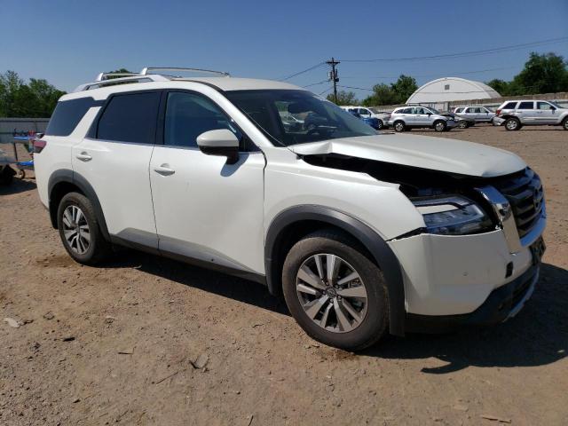 5N1DR3CC2NC259475 - 2022 NISSAN PATHFINDER SL WHITE photo 4