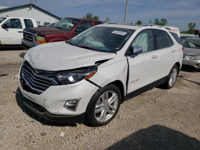 2GNAXNEX6J6269395 - 2018 CHEVROLET EQUINOX PREMIER WHITE photo 1