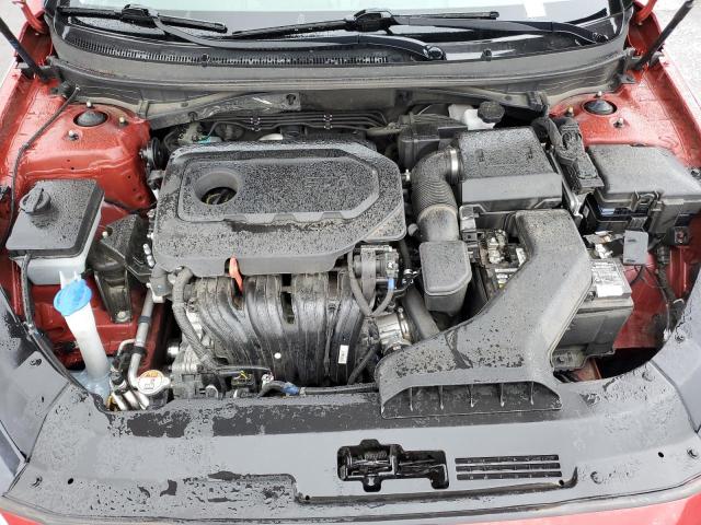 5NPE24AF0KH787192 - 2019 HYUNDAI SONATA SE RED photo 11