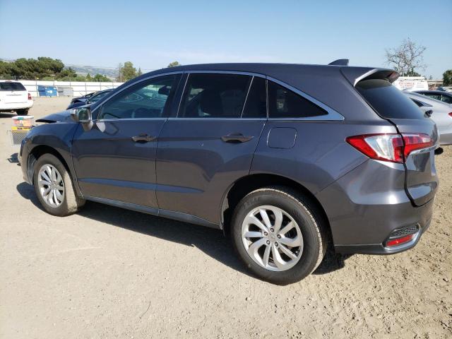 5J8TB3H57JL008350 - 2018 ACURA RDX TECHNOLOGY GRAY photo 2