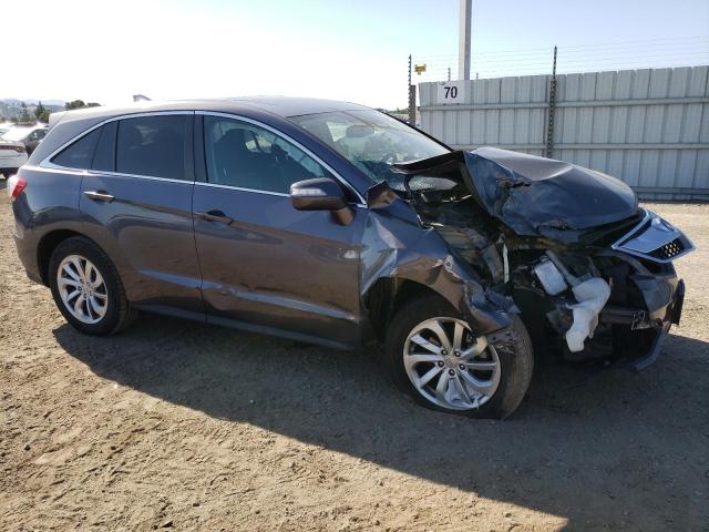 5J8TB3H57JL008350 - 2018 ACURA RDX TECHNOLOGY GRAY photo 4