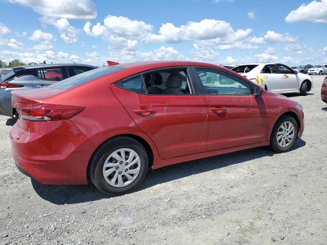 5NPD74LF3HH204908 - 2017 HYUNDAI ELANTRA SE RED photo 3