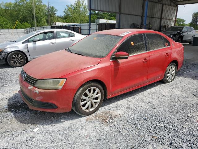 3VWD07AJ3EM225323 - 2014 VOLKSWAGEN JETTA SE RED photo 1