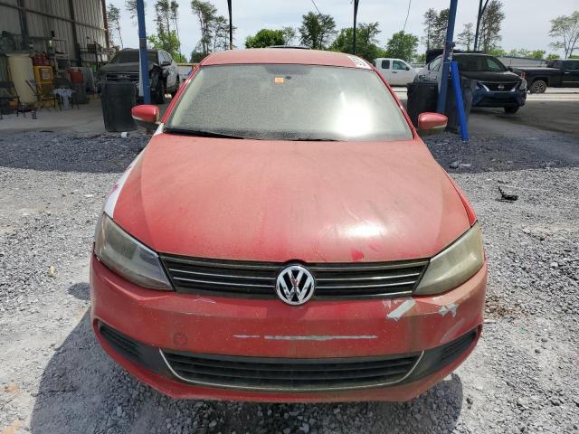 3VWD07AJ3EM225323 - 2014 VOLKSWAGEN JETTA SE RED photo 5