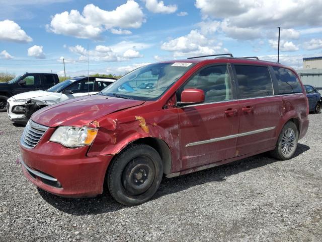 2C4RC1CG6GR119202 - 2016 CHRYSLER TOWN & COU TOURING L RED photo 1