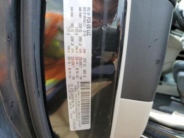 2C4RC1BG8KR657264 - 2019 CHRYSLER PACIFICA TOURING L BLACK photo 13