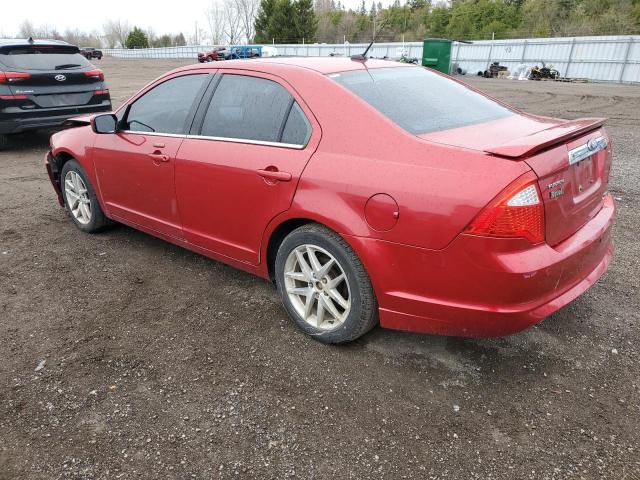 3FAHP0JG4AR270379 - 2010 FORD FUSION SEL RED photo 2