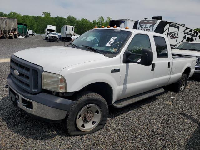 1FTSW21595ED00160 - 2005 FORD F250 SUPER DUTY WHITE photo 1