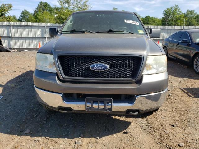 1FTPX14575FA52798 - 2005 FORD F-150 GRAY photo 5