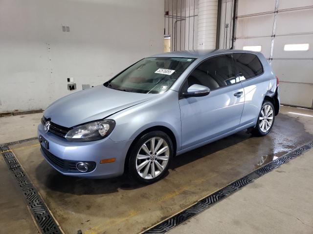 WVWMM7AJ2CW113181 - 2012 VOLKSWAGEN GOLF BLUE photo 1