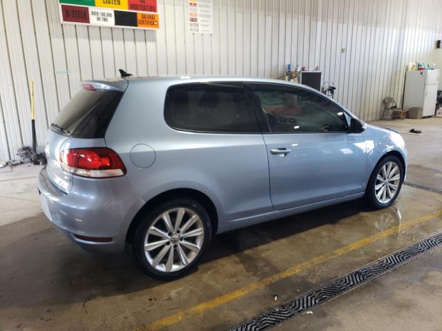 WVWMM7AJ2CW113181 - 2012 VOLKSWAGEN GOLF BLUE photo 3