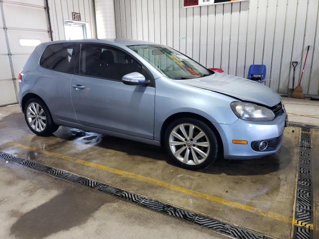 WVWMM7AJ2CW113181 - 2012 VOLKSWAGEN GOLF BLUE photo 4