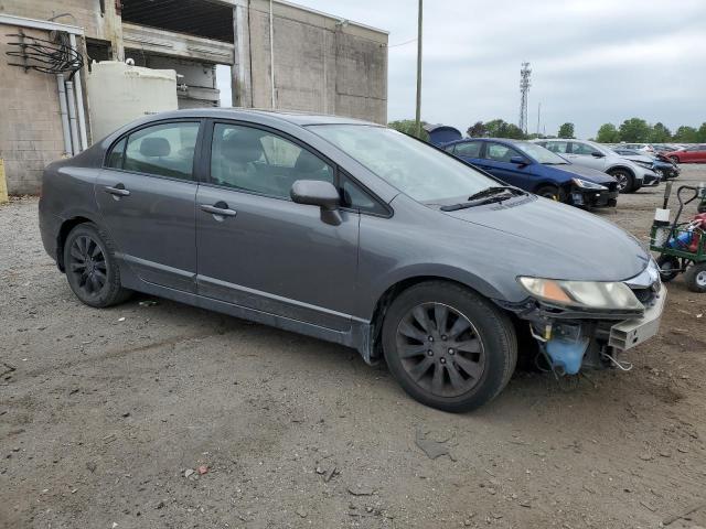 2HGFA16819H317452 - 2009 HONDA CIVIC EX CHARCOAL photo 4