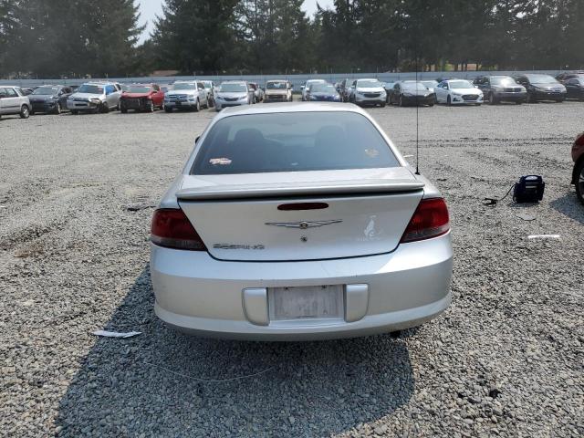 1C3EL46X86N149488 - 2006 CHRYSLER SEBRING SILVER photo 6