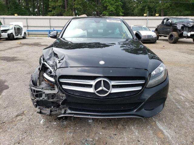 55SWF4JB3HU215111 - 2017 MERCEDES-BENZ C CLASS 300 BLACK photo 5