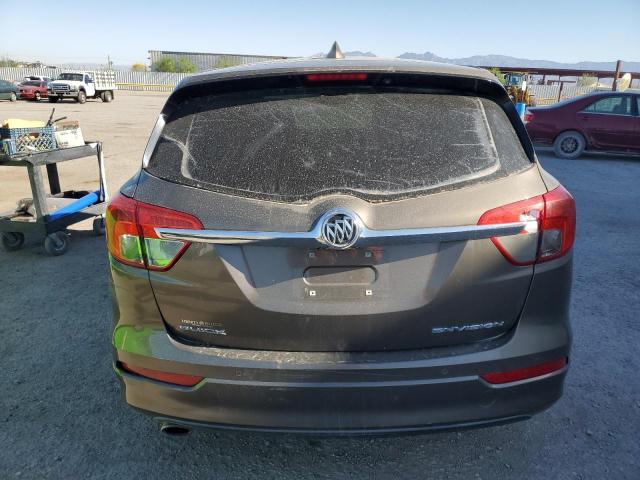 LRBFXASA6HD002940 - 2017 BUICK ENVISION PREFERRED ნაცრისფერი ფოტო 6