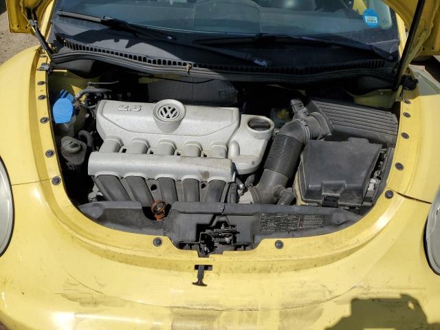 3VWPW3AG0AM007584 - 2010 VOLKSWAGEN NEW BEETLE YELLOW photo 11