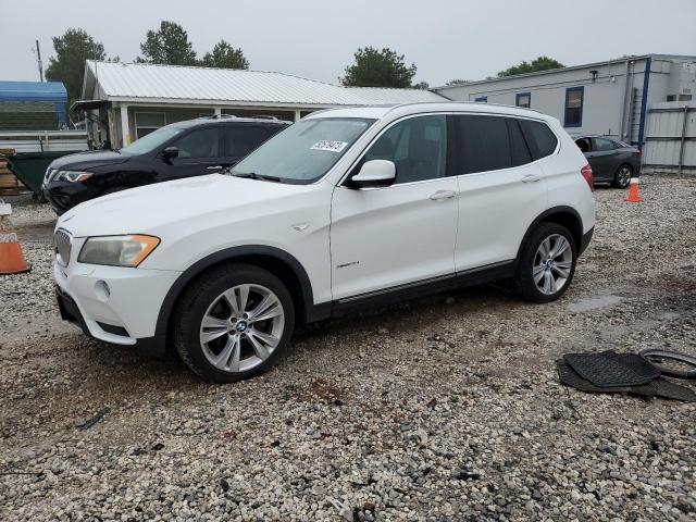 5UXWX7C55BL730945 - 2011 BMW X3 XDRIVE35I WHITE photo 1