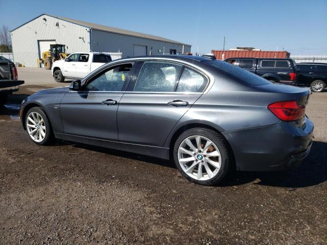 WBA8F1C55GK438538 - 2016 BMW 328 D XDRIVE GRAY photo 2