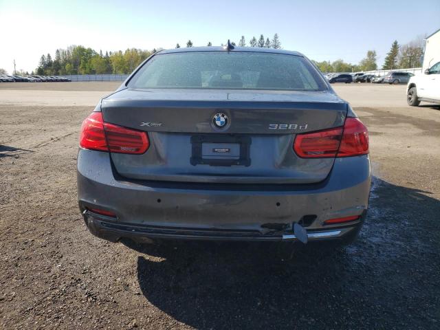 WBA8F1C55GK438538 - 2016 BMW 328 D XDRIVE GRAY photo 6