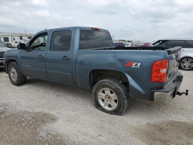 2GCEK13M871558486 - 2007 CHEVROLET SILVERADO K1500 CREW CAB BLUE photo 2