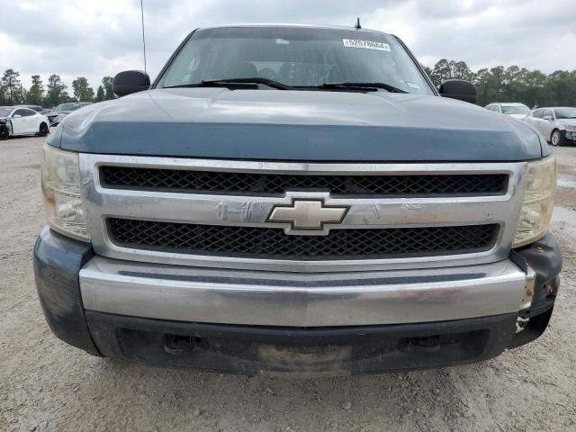 2GCEK13M871558486 - 2007 CHEVROLET SILVERADO K1500 CREW CAB BLUE photo 5